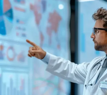 medico midiendo el impacto real de la educación médica con KPIs